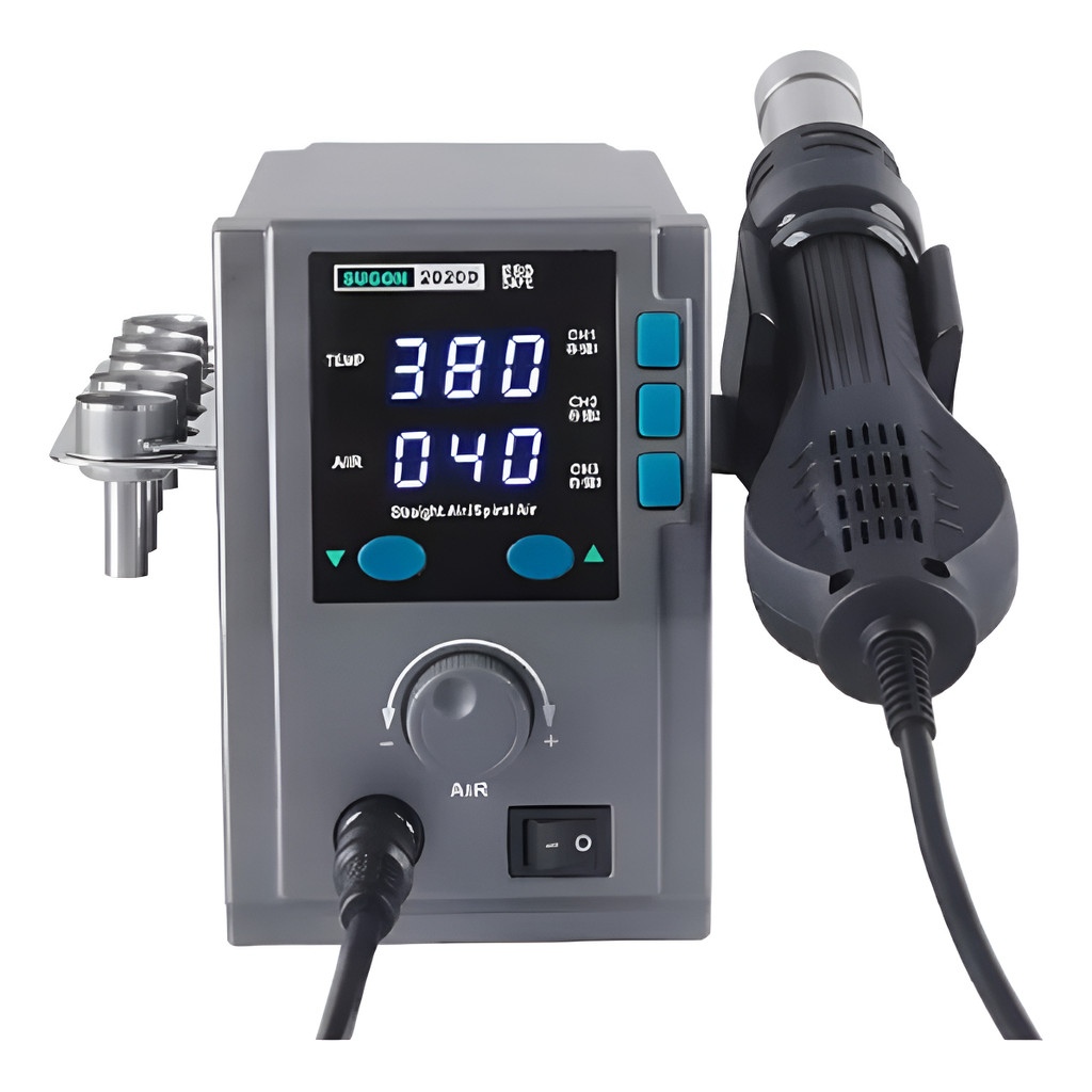 Estação De Ar Quente Retrabalho Sugon 2020d 110v 220v Profissional em Oferta na Shopee