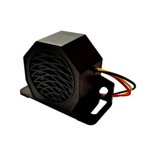 Sirene Ré Blindada Universal Bivolt 12V 80V Empilhadeira Elétrica Som Forte Intermitente Industrial em Oferta na Shopee