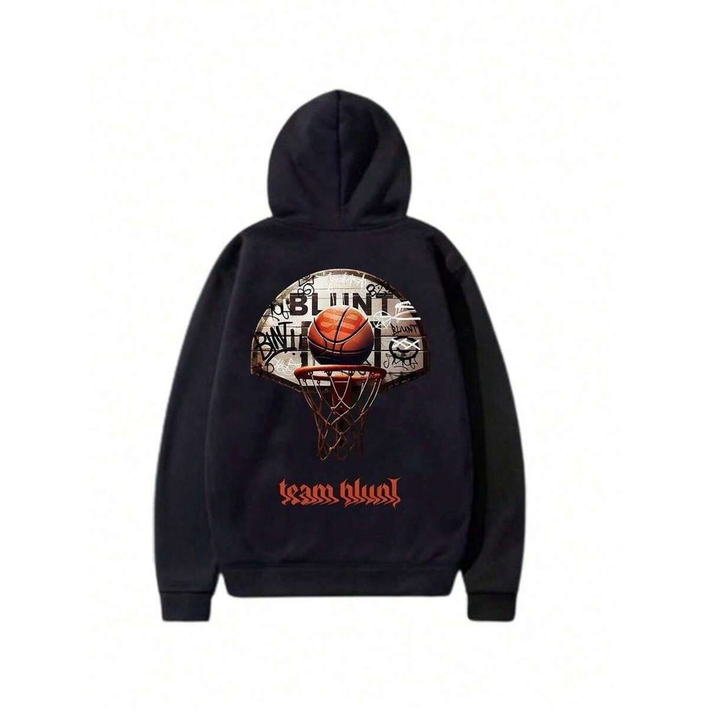 Blusão de Moletom Blunt Basquete Masculino Flanelado Premiuim Lançamento
