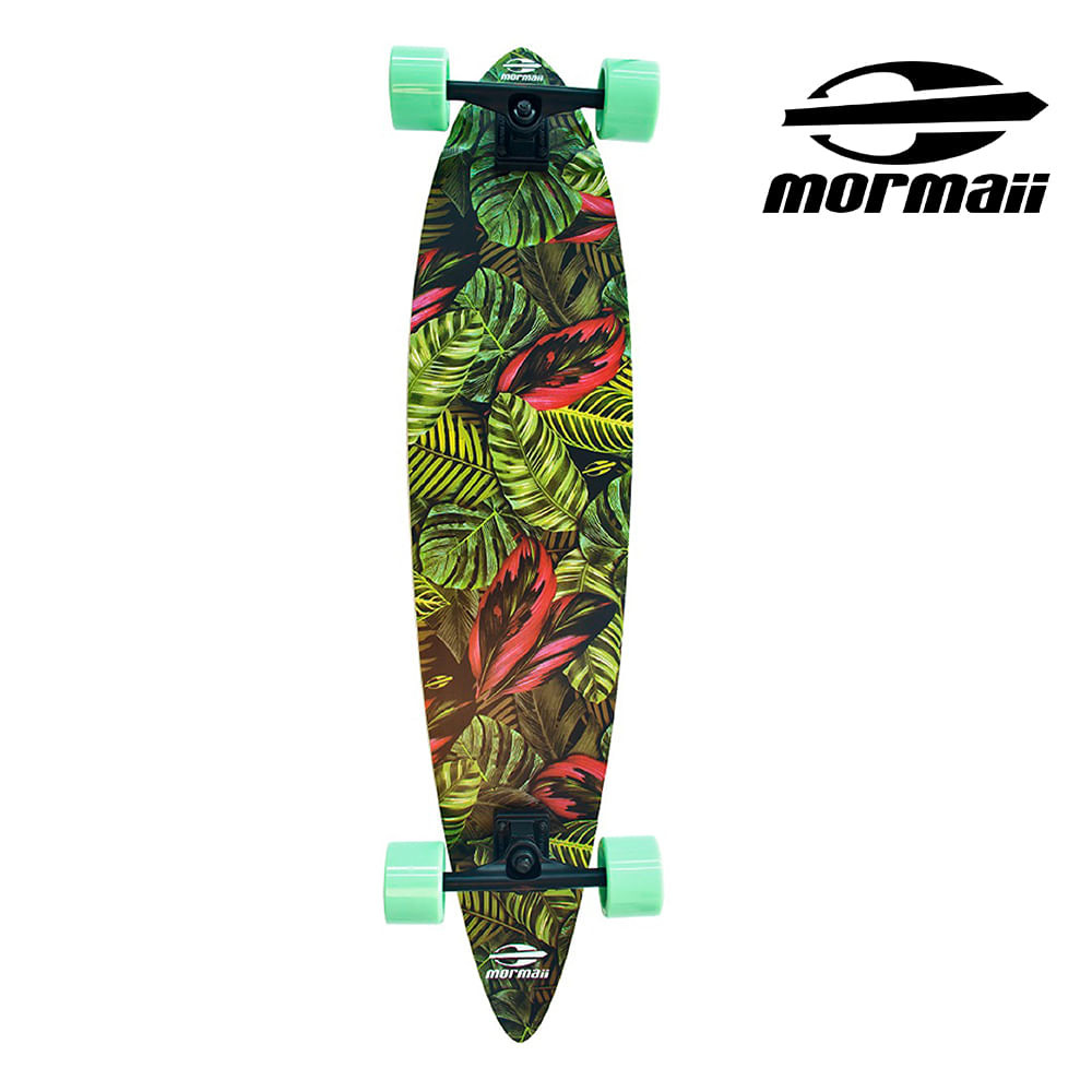 Skate Longboard Mormaii Folhas Bel em Oferta na Shopee