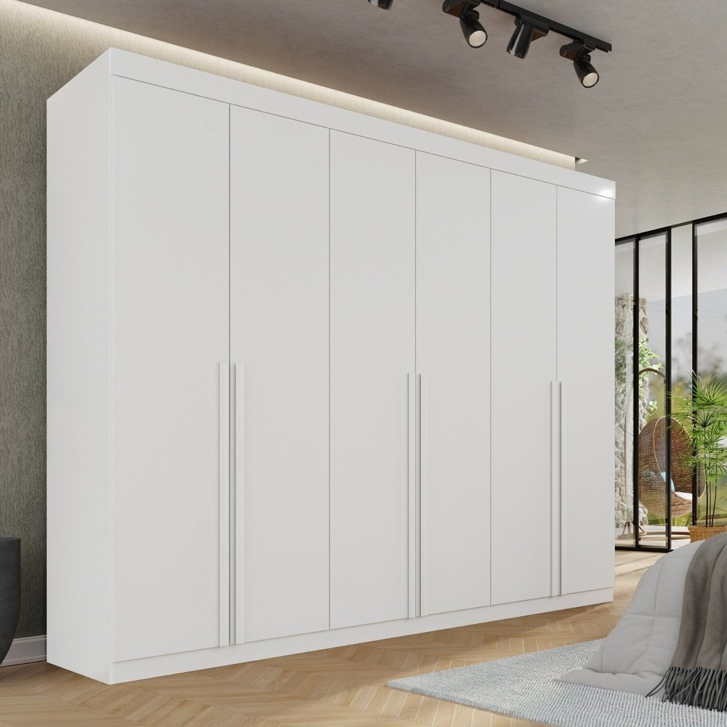 Guarda-roupa Casal 100% Mdf Florianopolis