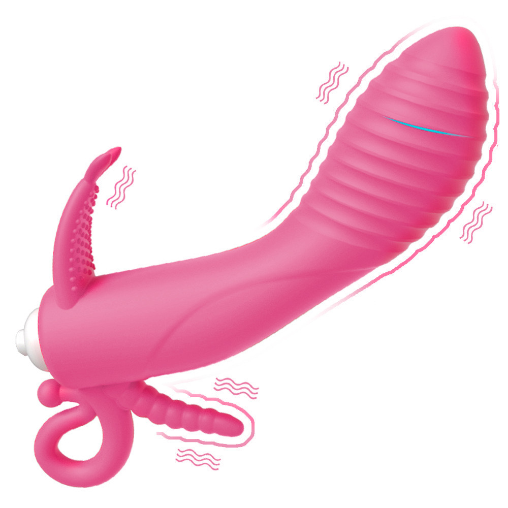 Vibrador Triplo com 10 Modos de Vibração - 2 Cores | WoW em Oferta na Shopee