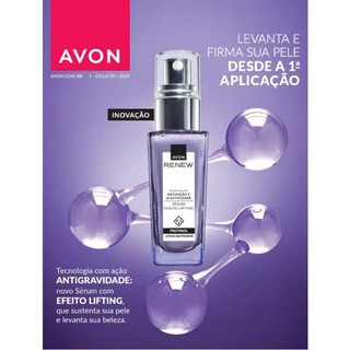 Renew Platinum Sérum Lifting e Firmeza, Lift Avon 30ml.