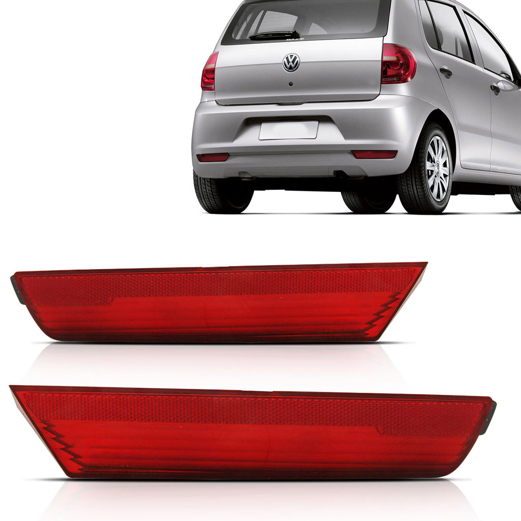 Refletor Parachoque Traseiro Fox 2010 2011 2012 2013 2014 em Oferta na Shopee