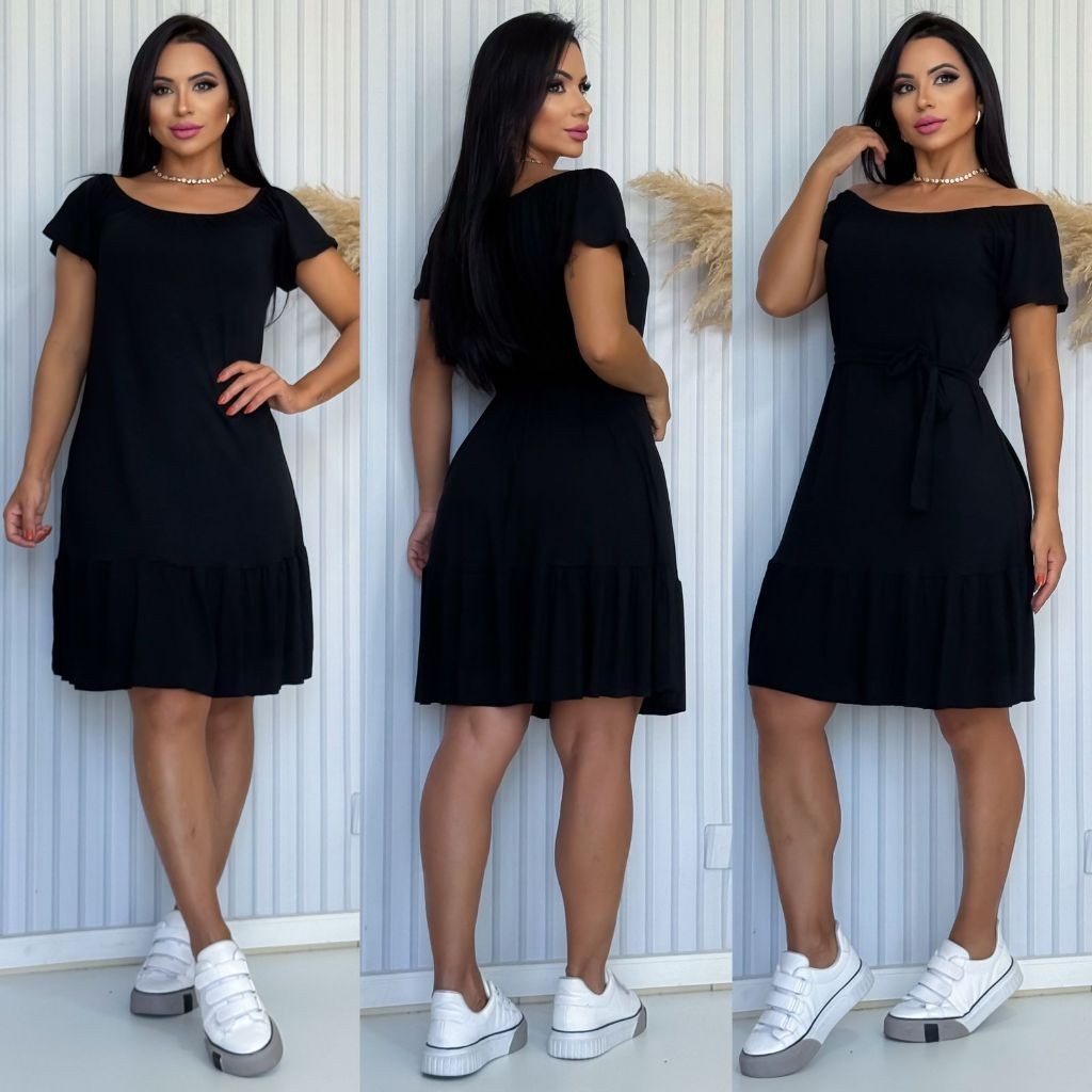 Vestido Ciganinha com Babado na Black Friday 2025 | BuscaProdutos