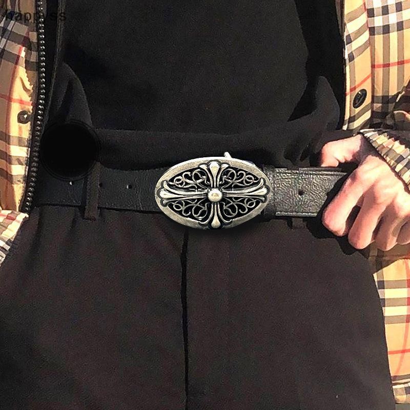 happyss Retro Cruz Fivela Em Relevo Cinto Masculino Y2k Punk Cintura Boate Calças Decorativo Para Jeans Acessórios br