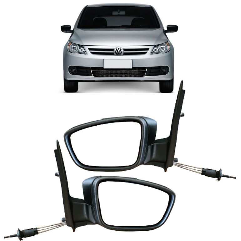 Retrovisor Gol Voyage G5 2009 2010 2011 2012 Com Controle