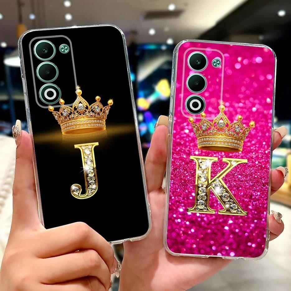 Para Oppo A5 5G Caso 2025 Novas Letras De Luxo Capa Silicone Macio Telefone Pro A5Pro OppoA5 5G CPH2735 Embalagem Pára-C