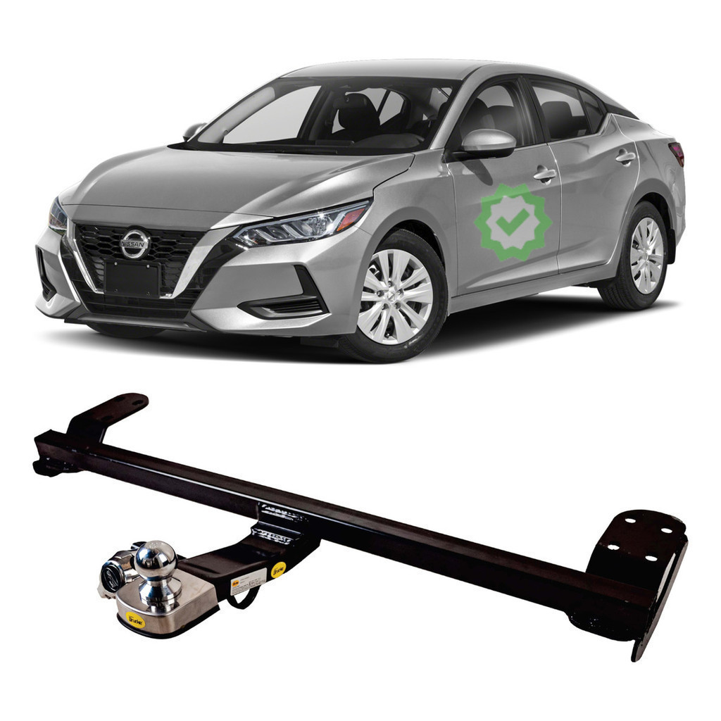 Engate Reboque Rabicho Nissan Sentra 2023 Fixo 700kg Brucke Reeforçado bOM