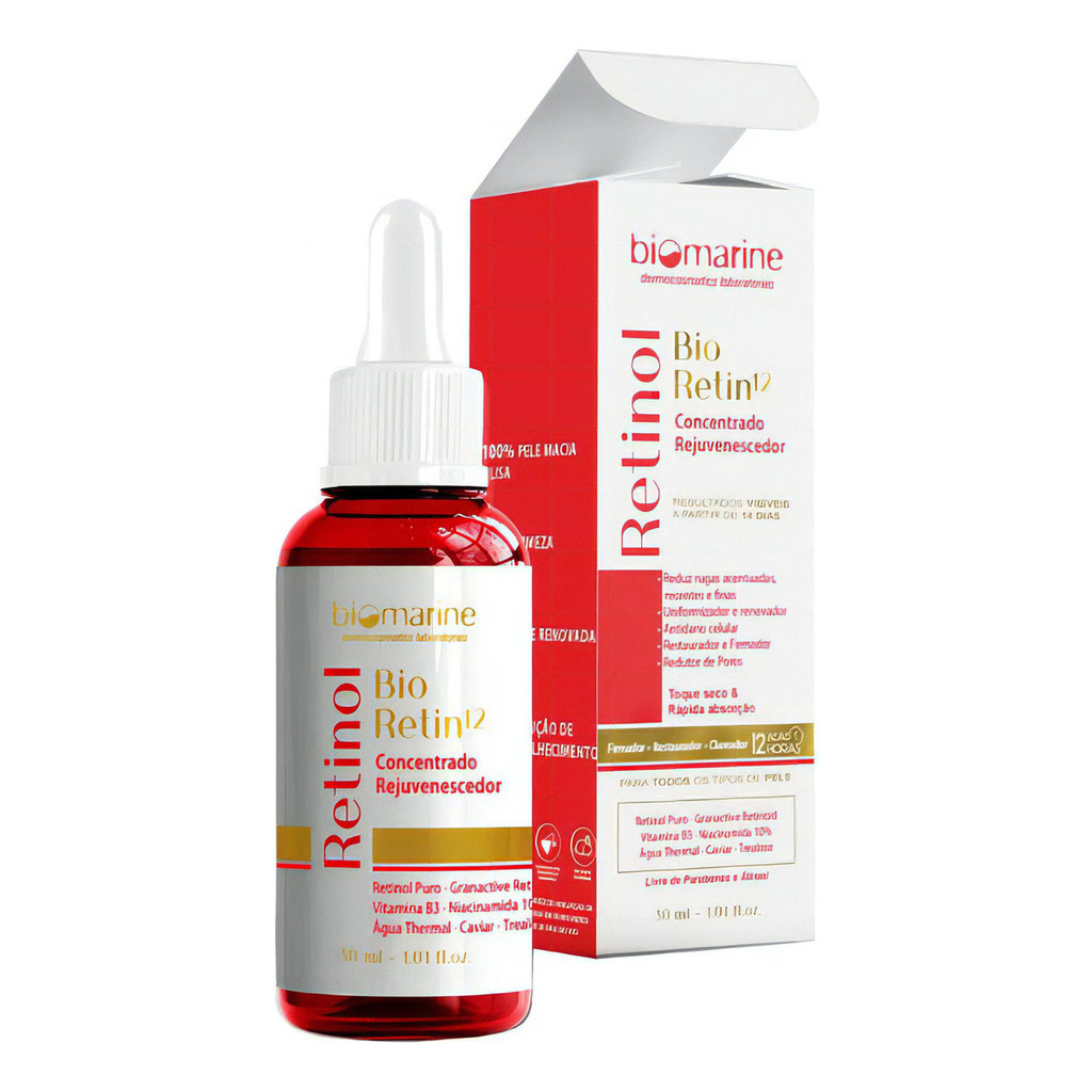 Bio Retin 12 Sérum Anti-Idade Biomarine 30ml – Renovador