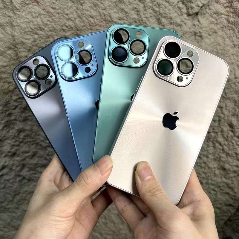 Capa Para iPhone 16E Com Protetor De Lente E Design Holográfico Aurora-360 ° Defesa Contra Quedas Pro Max 11-16