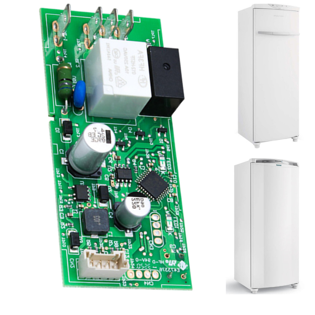 Placa Interface Original Lavadora Brastemp/Consul – Modelos T76 – Cód. W10632494 W10215333 W10634297