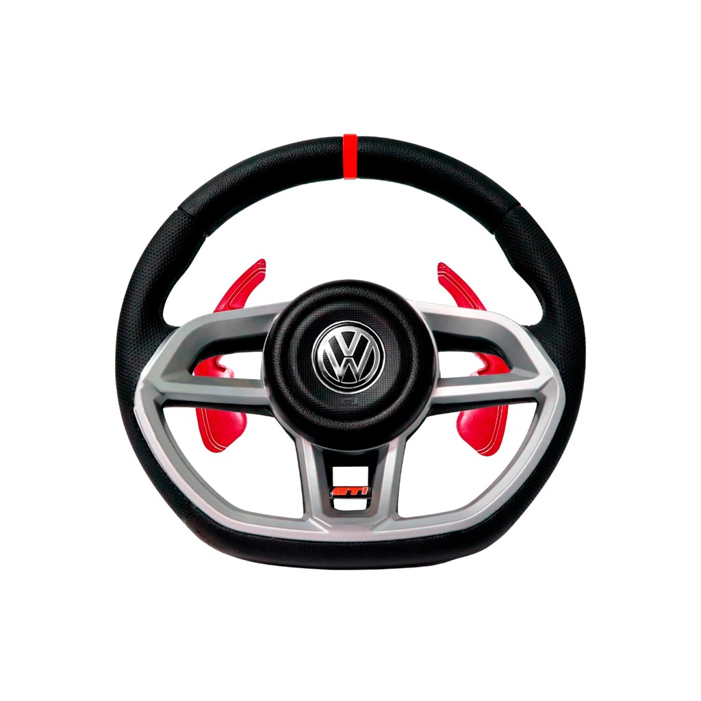 Volante Esportivo Vw Fox Saveiro Gol G5 G6 Voyage Polo Golf em Oferta na Shopee