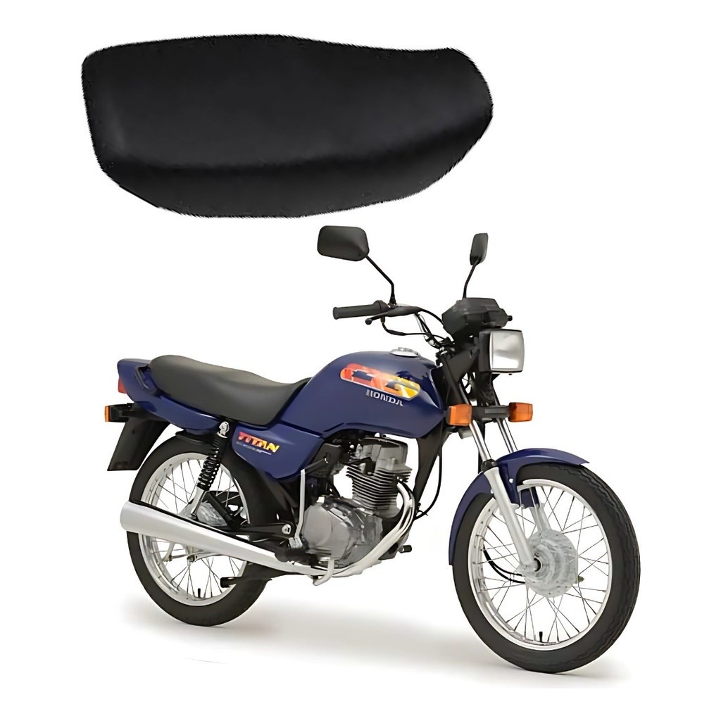 Capa para banco moto Titan 94-99 – Renove com visual impecável SEM LOGO