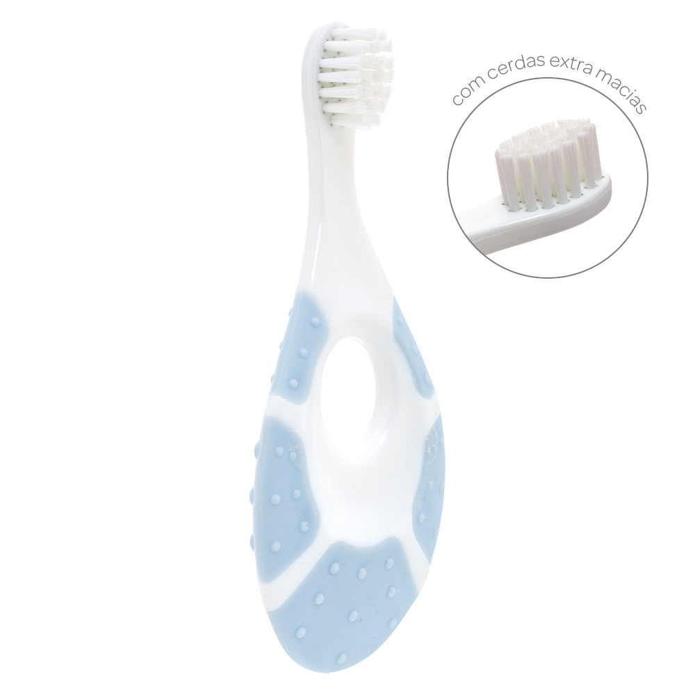 Escova De Dente Infantil Bebê Criança Higiene Bucal Buba Escovinha de Dente Com Cerdas Macias