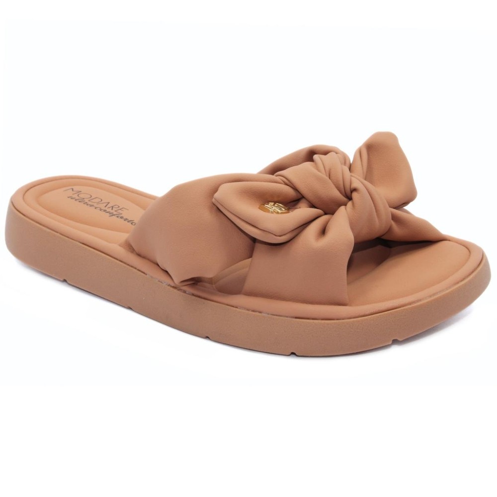 Chinelo Modare Ultraconforto Ortopédico Laço Feminino - Nude - Women Shoes