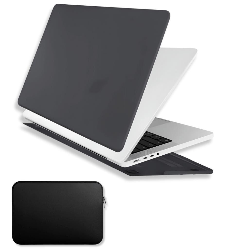 Kit SkinCase Capa Para Macbook Pro 14 M3 M2 M1 Pro/ Max - 2021/2024 + Bag Neoprene