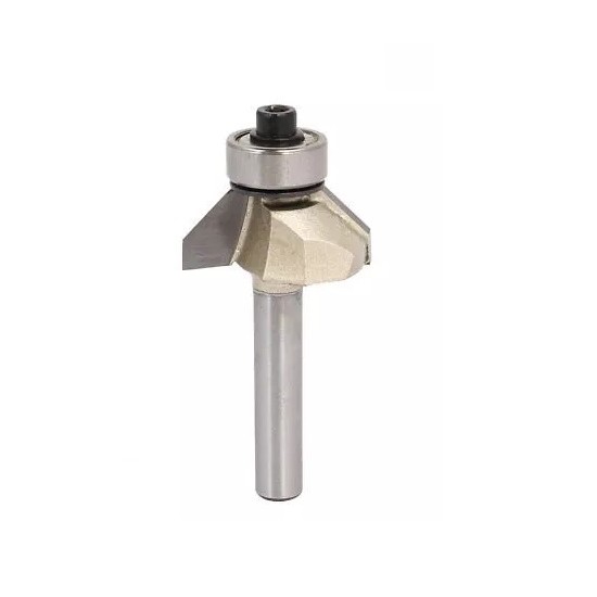 Fresa para tupia Chanfro 45 Graus haste 6mm X 1/2'' ( Widea)