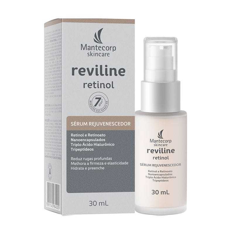Sérum Rejuvenescedor Mantecorp Reviline Retinol 30ml
