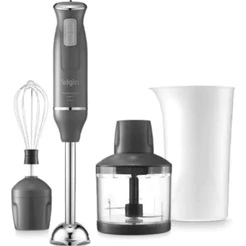 Mixer Power Elgin Aço Inox 3 Em 1 110v ou 220v Potência 600w Lunar Preto
