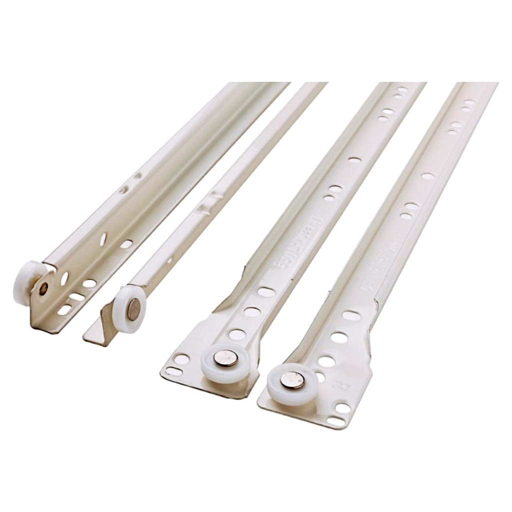 Corrediça trilho de apoio para gavetas  01 par em Oferta na Shopee