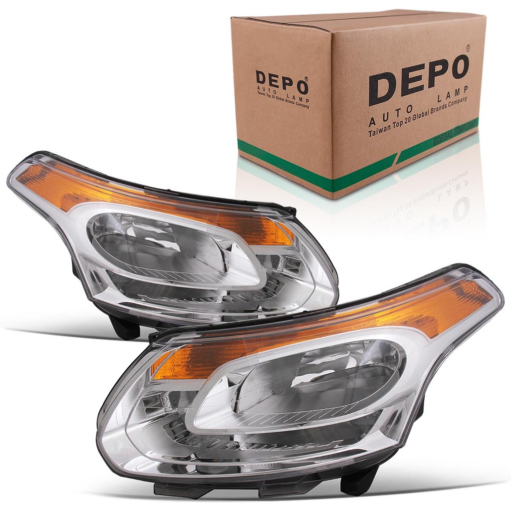 Farol C3 Aircross Picasso 2011 2012 2013 2014 2015 em Oferta na Shopee