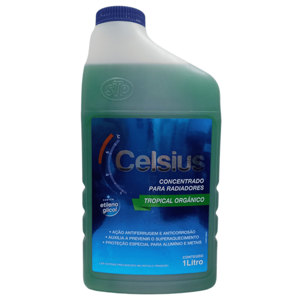 Aditivo De Radiador Celsius  Orgânico Verde 1l