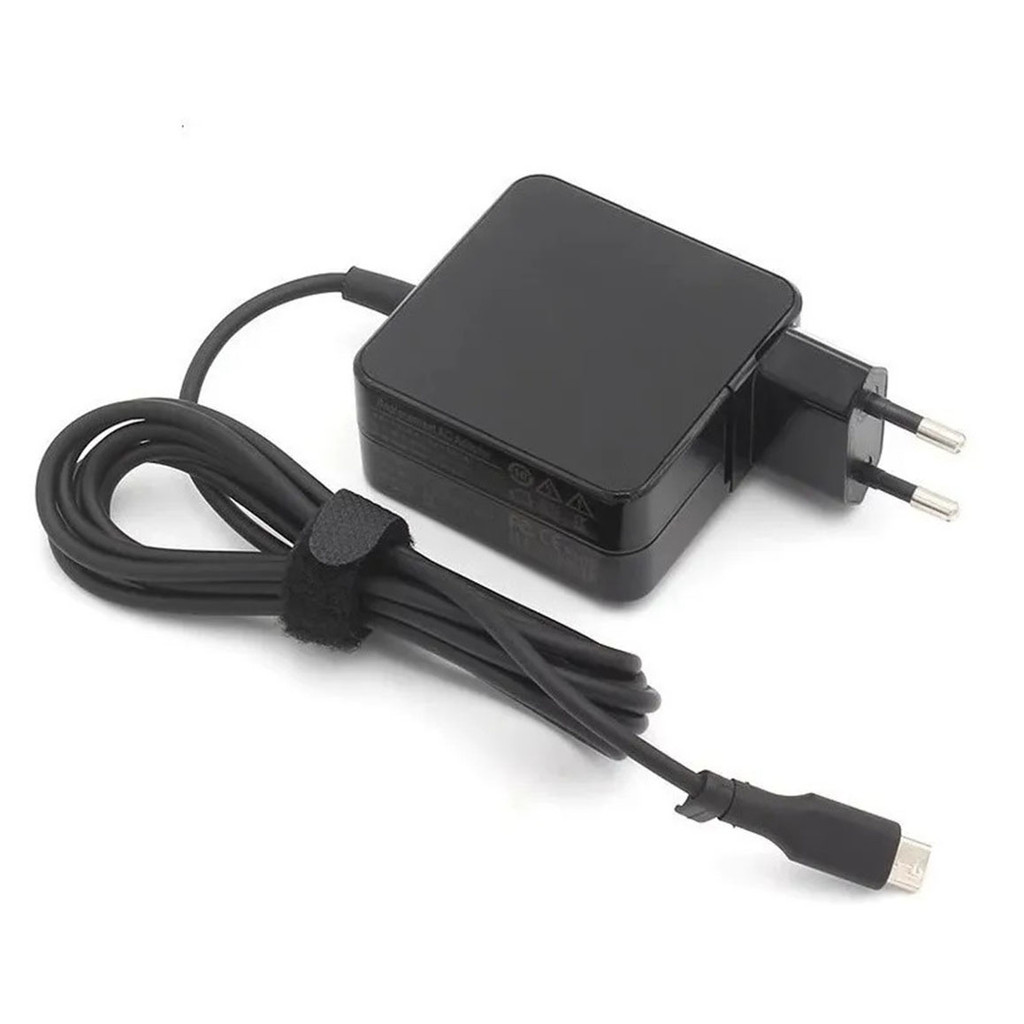 Carregador para Notebook Fonte USB-C  Compatível com  Lenovo, Dell, HP, ASUS, AC