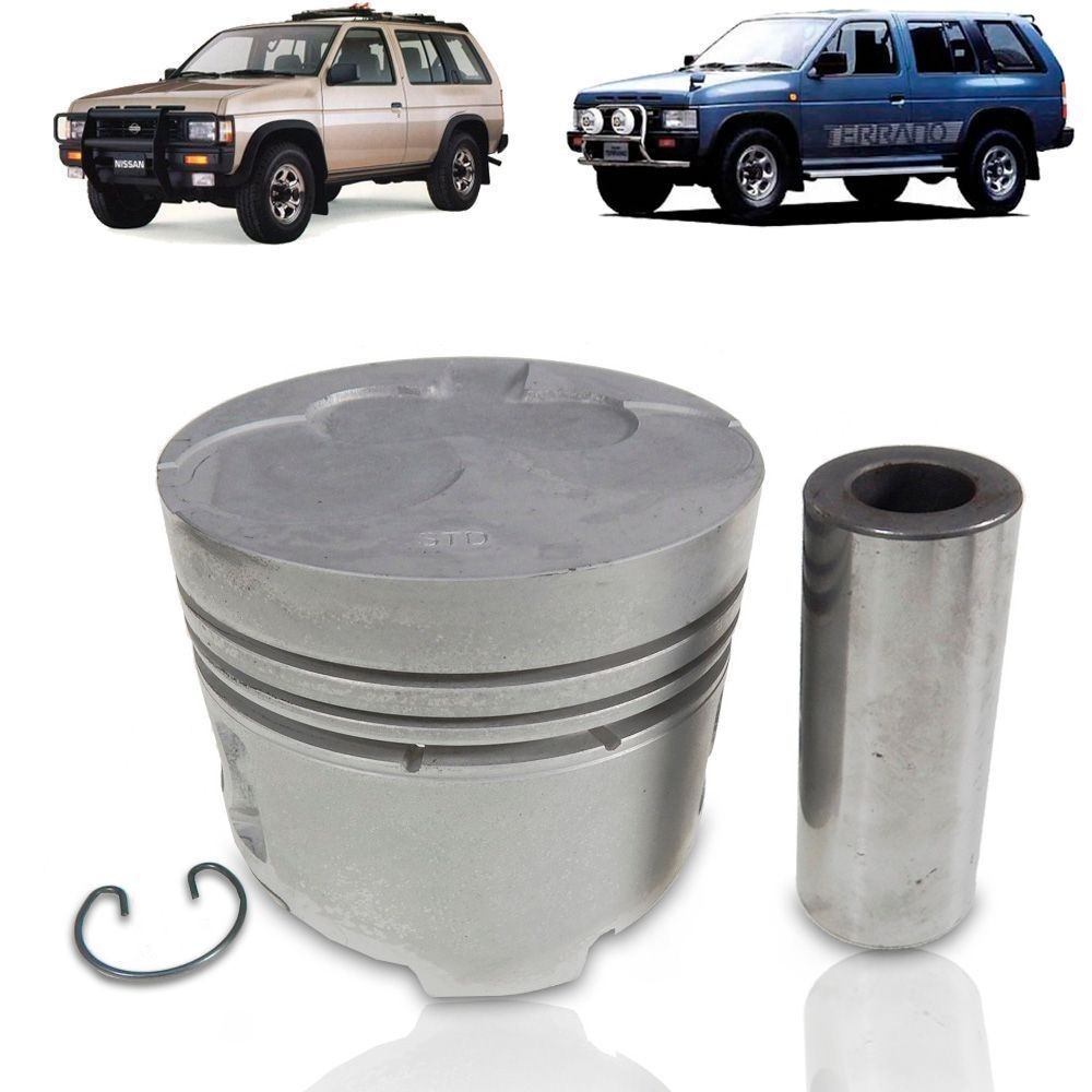 PISTÃO STANDARD (UNITÁRIO) NISSAN PATHFINDER 2.5 8V TURBO DIESEL 1992 À 2002 NISSAN TERRANO 1993 À 1996 (MOTOR TD27T)
