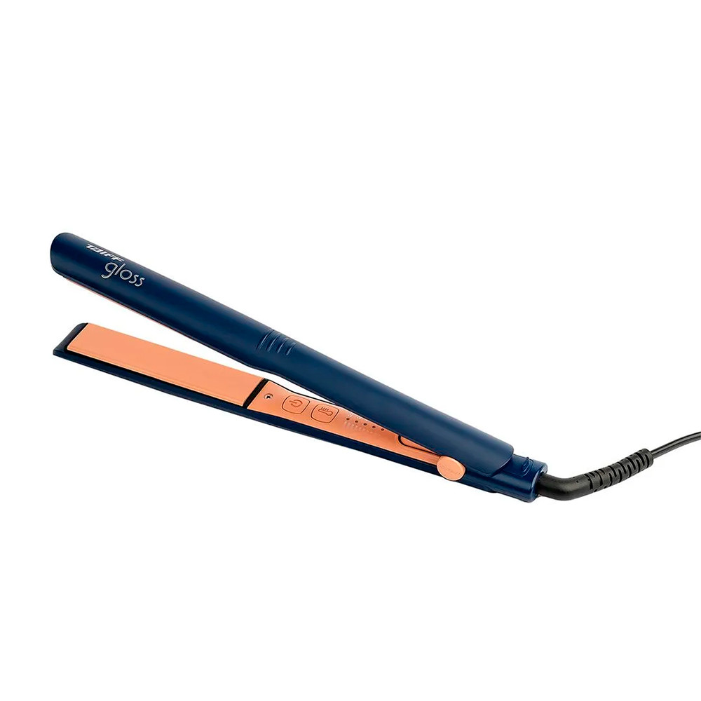 Chapa Taiff Gloss Blue Bivolt - Alisamento Profissional em Oferta na Shopee