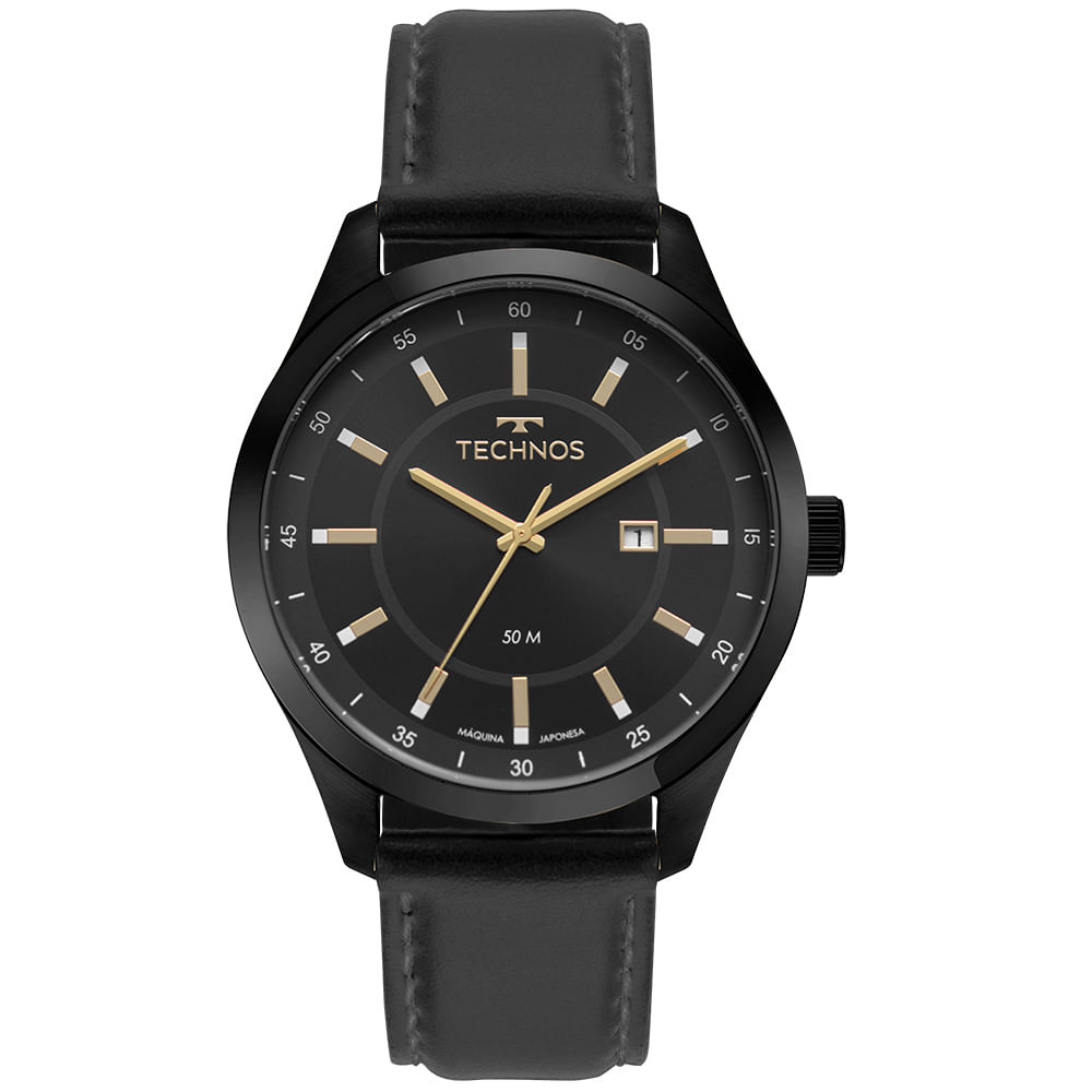 Relógio Technos Masculino Steel Preto - 2115NAX/0P em Oferta na Shopee