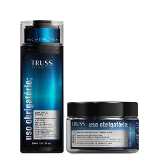 Truss Uso Obrigatório Kit Shampoo e Máscara 180g em Oferta na Shopee