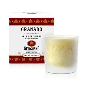 Vela Perfumada Terrapeutics Gengibre  Granado - 180g