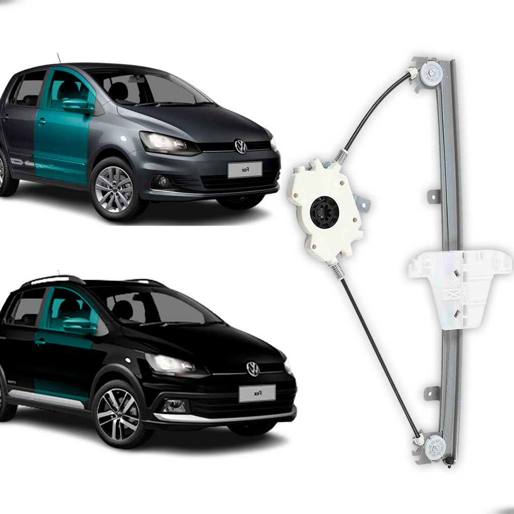 Máquina de Vidro Elétrico Fox 4 Portas CrossFox SpaceFox Compatível com Motor Mabuchi 8 Dentes em Oferta na Shopee