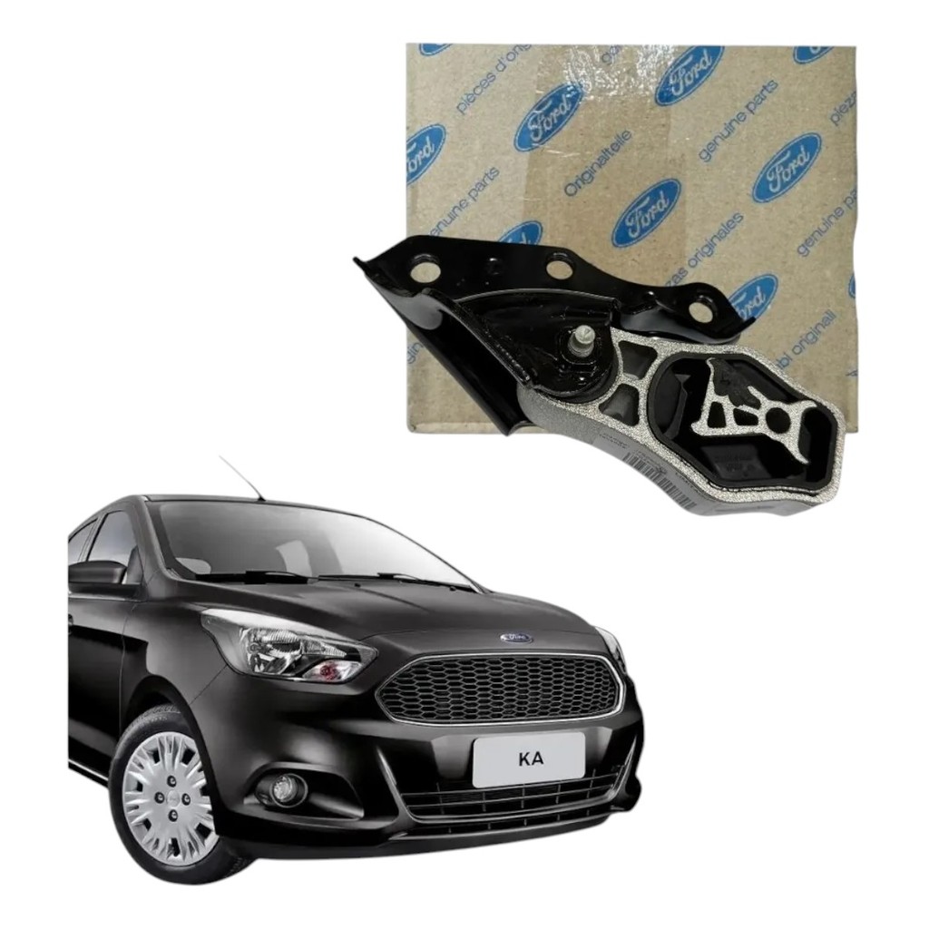 Coxim Inferior Do Cambio Limitador Ford Ka+ - 2019/2021 - Ford Original - J7BZ6068F