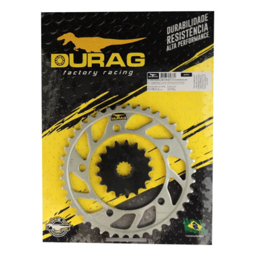 KIT COROA E PINHAO DURAG SUZUKI GSX-R 750 SRAD 00-03/ GSR 750 / DL 1000 1050 V-STROM