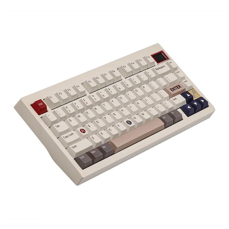 Teclado Mecanico Epomaker TH80 Pro V2, Switch Wisteria Linear, White, TH80PROV2-WH-WSLN - detalhe