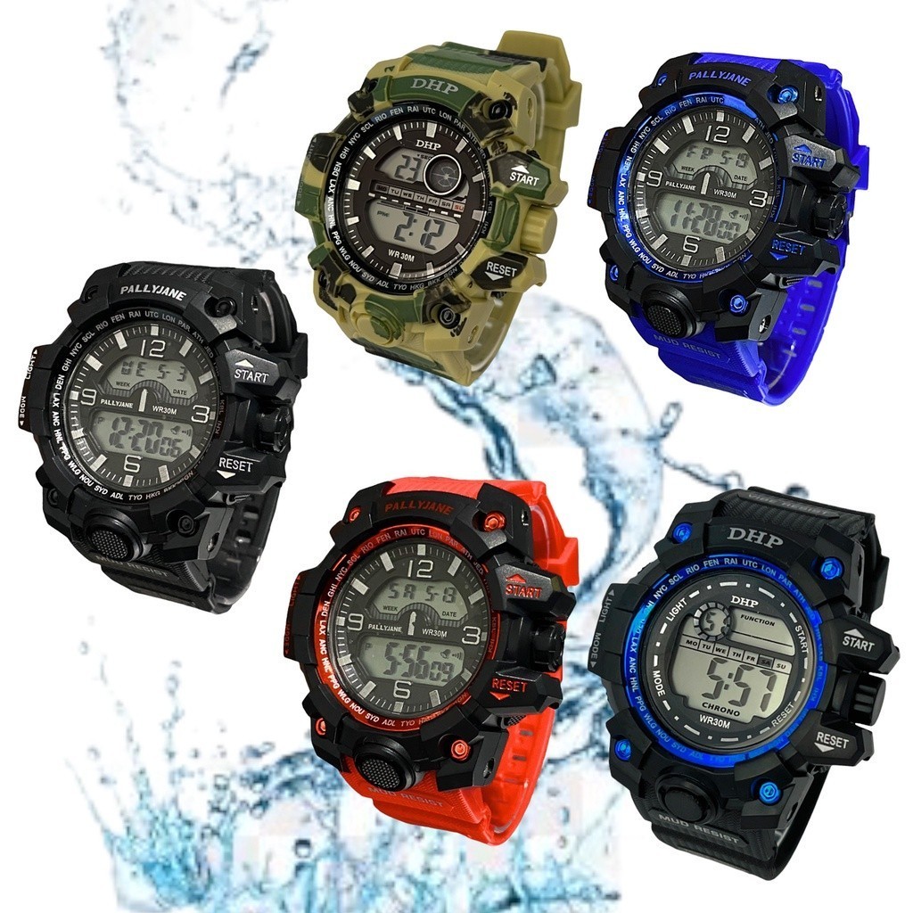 Kit 05 Relógio Masculino Shock Sport Atacado Revenda A Prova De Agua Original Relogios em Oferta na Shopee