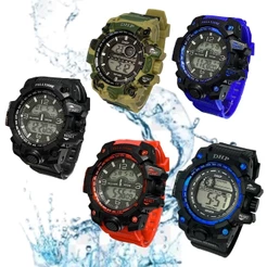 Kit 05 Relógio Masculino Shock Sport Atacado Revenda A Prova De Agua Original Relogios