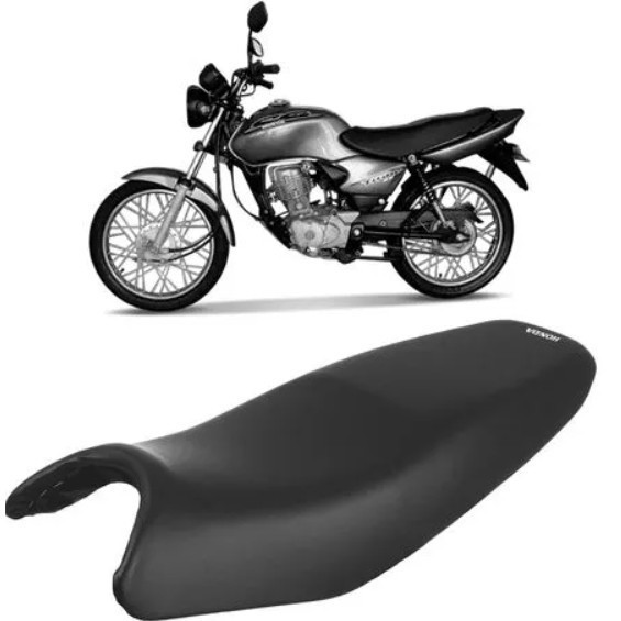 Capa para Banco Honda Titan Fan 125 (2000 a 2008) - Modelo Original SEM LOGO