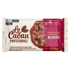 Barra de Chocolate Fracionado Blend 1,01kg - Le Cacau