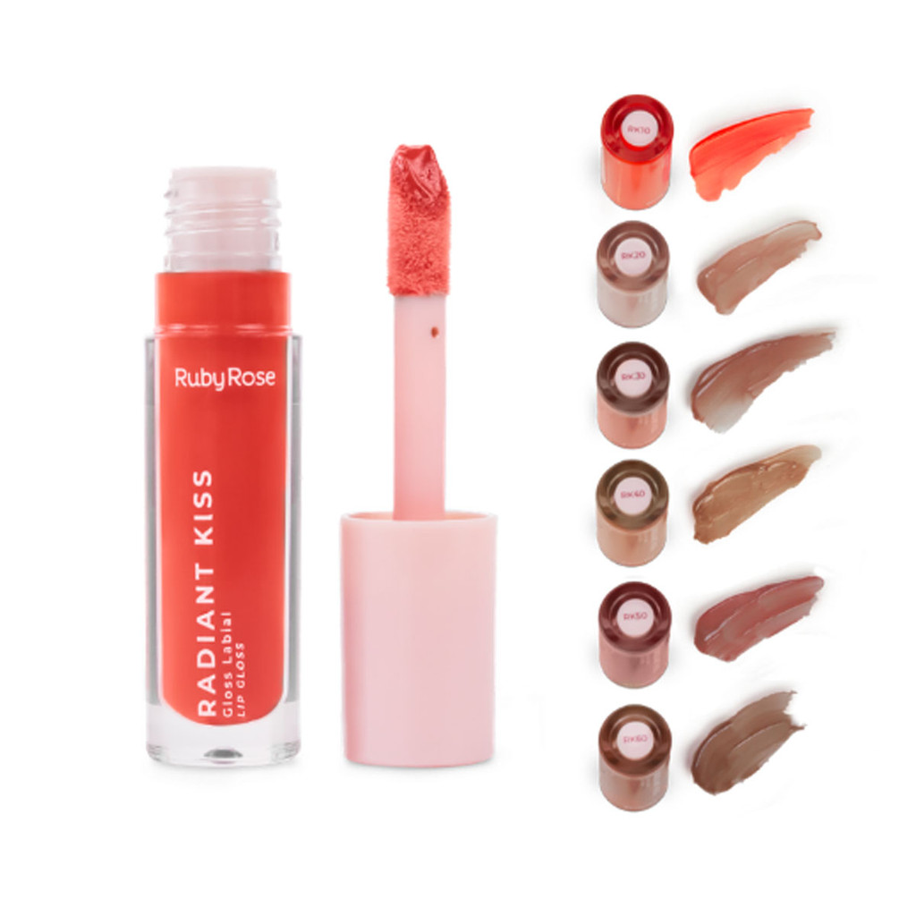 Gloss Labial Radiant Kiss Ruby Rose 4g Hbl6400 em Oferta na Shopee