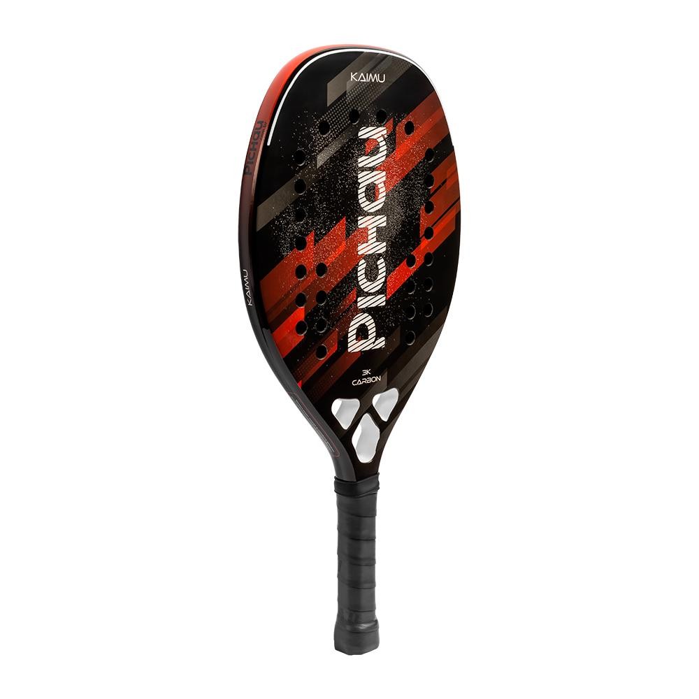 Kit Com 2 Raquetes de Beach Tennis Pichau Kaimu 3K Carbon + Kit Bolas de Beach Tennis Pichau, Com 3 Unidades · foto 2