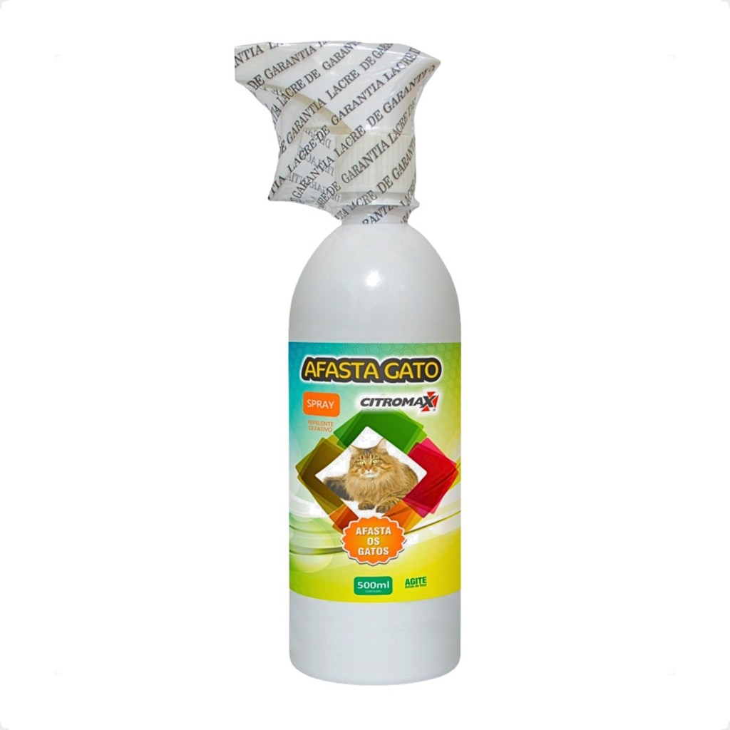 Afasta Gato Spray Espanta Educa Repele 500ml Citromax Original - Home & Living