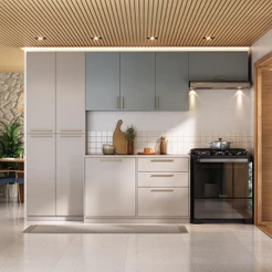 Armário de Cozinha Completa Essence 240cm Itatiaia