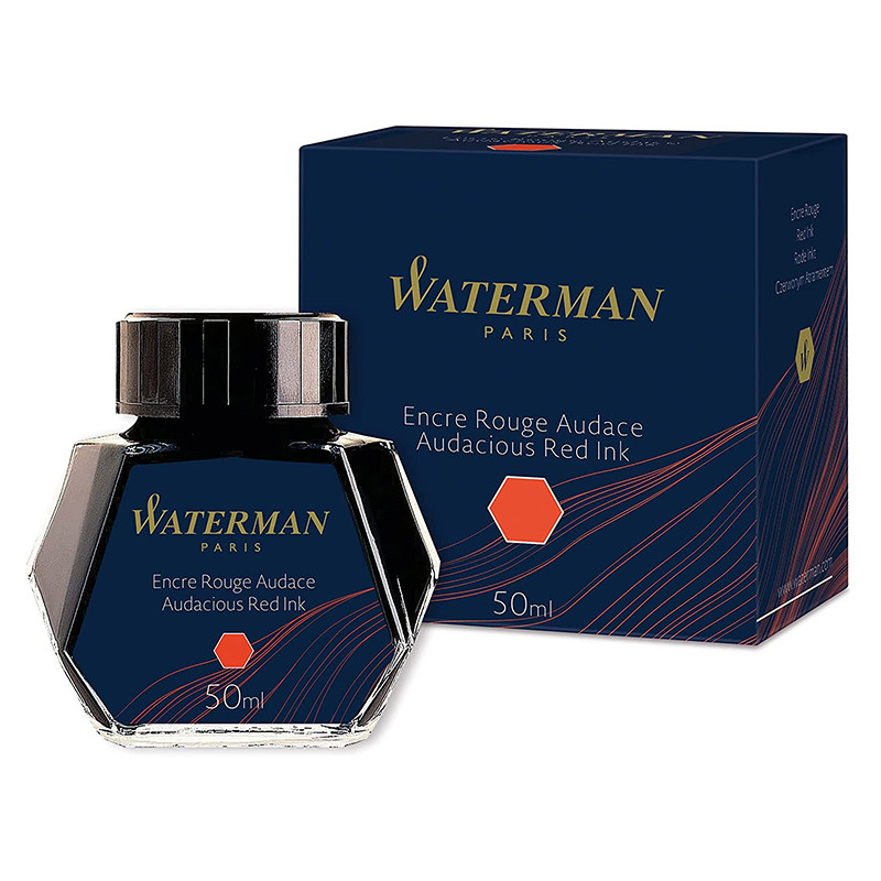 Vidro de Tinta Waterman Original Vermelho 50 ml S0110730