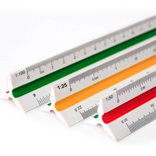 ESCALÍMETRO DE PLÁSTICO 30 CM C/ 6 ESCALAS - BLISTER C/ 1 UND JOCAR OFFICE em Oferta na Shopee