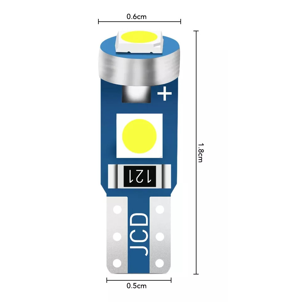LAMPADA LED PAINEL AR CONDICIONADO VW GOL G2 ULTRA LED