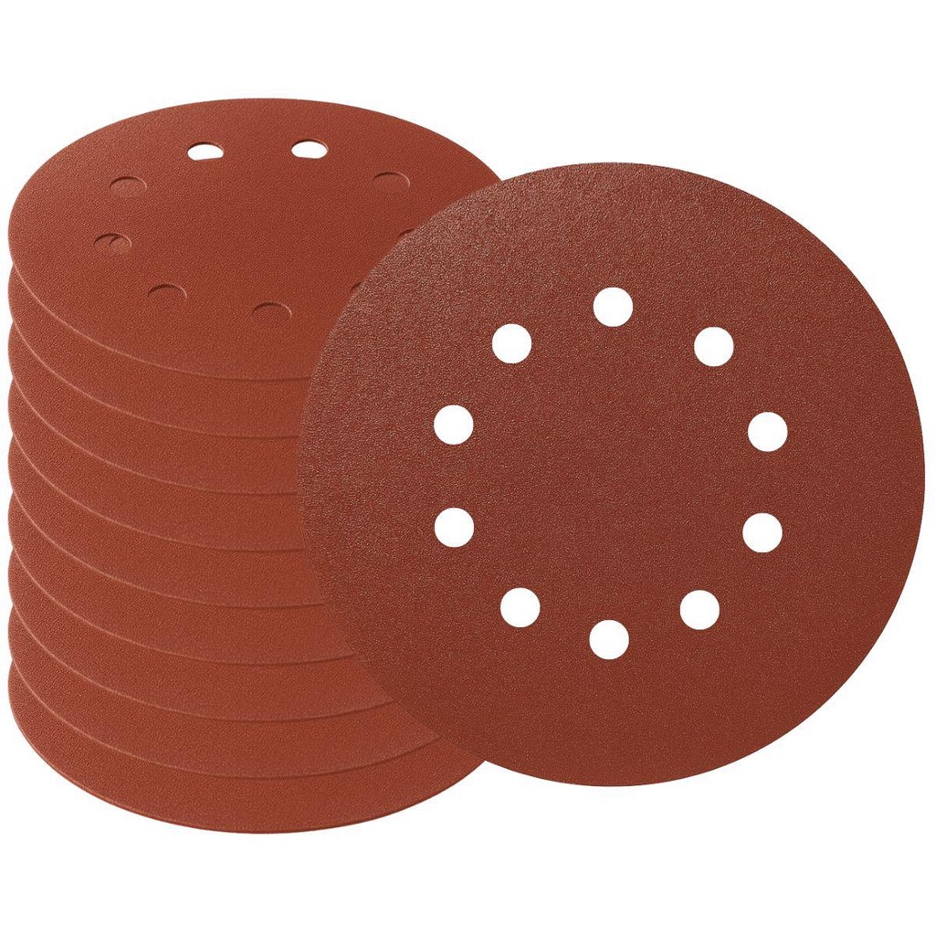 Kit Disco de Lixa Com Velcro 225mm - Gr.150 Com 10 Unidades (243,0047) - Rocast