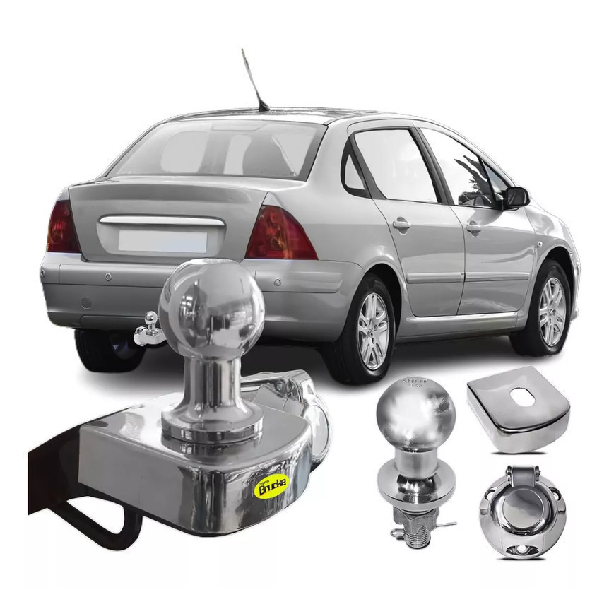 Engate Reboque Peugeot 307 Sedan 2001 a 2011 Rabicho Fixo 700Kg tOP